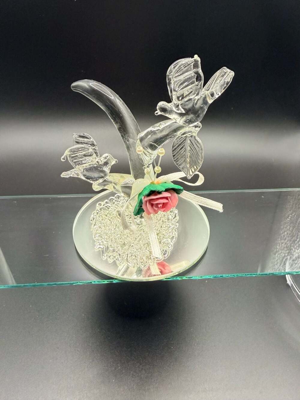 Hummingbird With Roses - ,